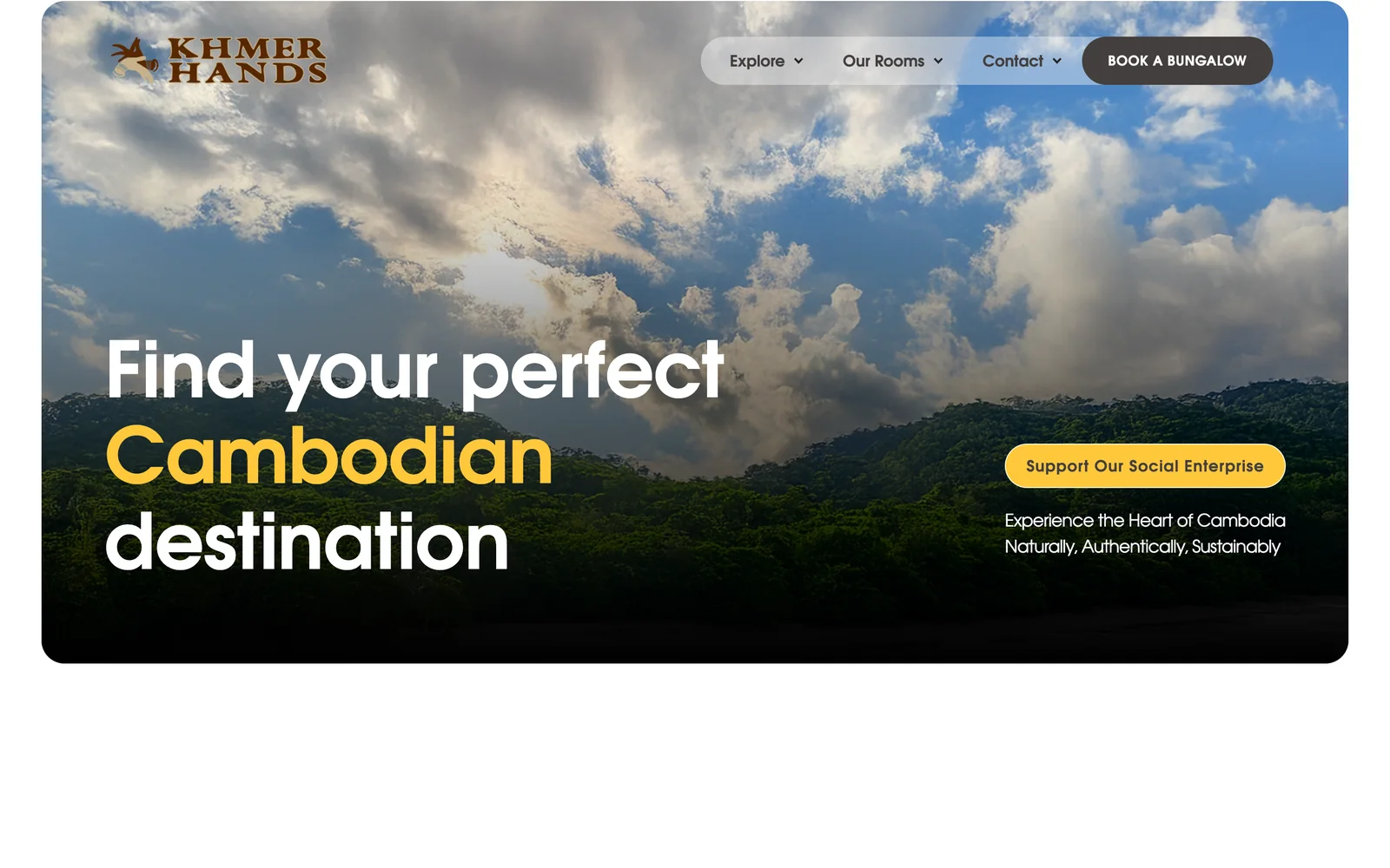 Khmer Hands website