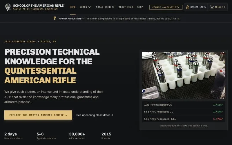 School of the American Rifle website
